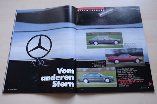 Rallye racing 1993 mercedes - rallye,